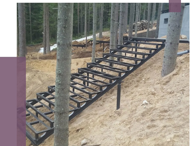 Монтаж металлических лестниц в Магадане от 13545 руб. 