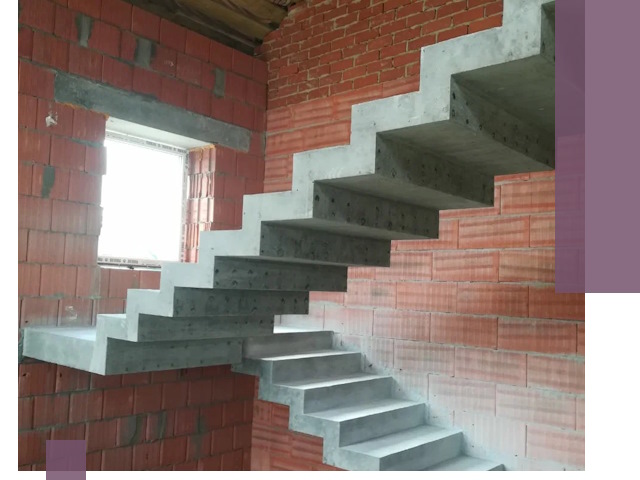 Бетонные лестницы под ключ в Магадане: монтаж, демонтаж, ремонт