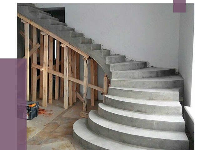 Изготовление бетонных лестниц под ключ в Магадане от 19935 руб. | ПРОЛЁТ-Мгд