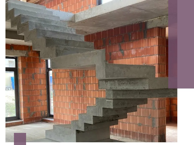 Изготовление бетонных лестниц под ключ в Магадане