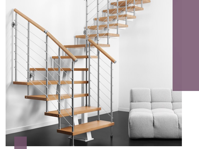 Модульные лестницы под ключ в Магадане — монтаж и изготовление