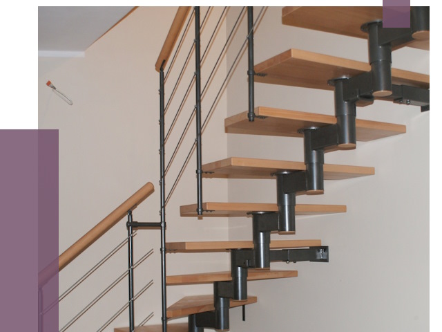 Изготовление модульных лестниц в Магадане от 11501 руб. 