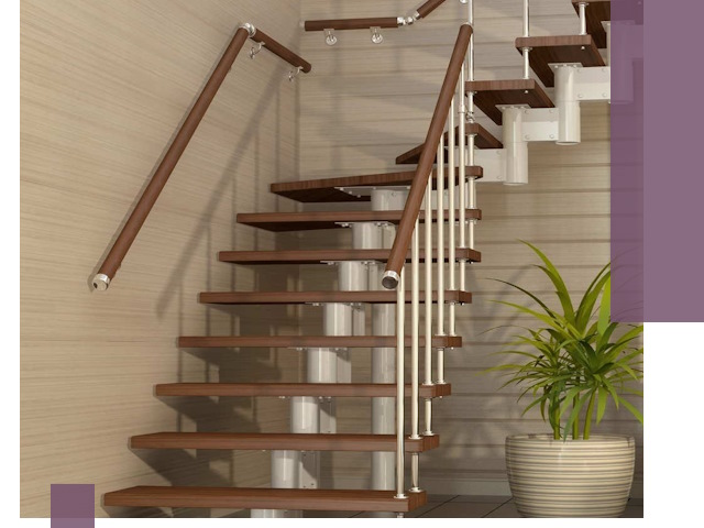 Изготовление модульных лестниц под ключ в Магадане