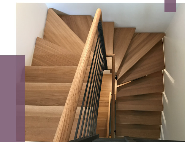 П-образные лестницы в Магадане под ключ от 48559 руб. | ПРОЛЁТ-Мгд