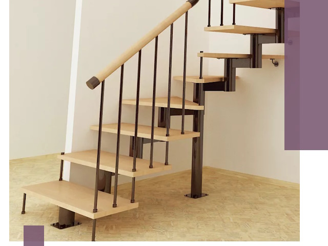 Монтаж лестниц на больцах в Магадане — быстро и надежно