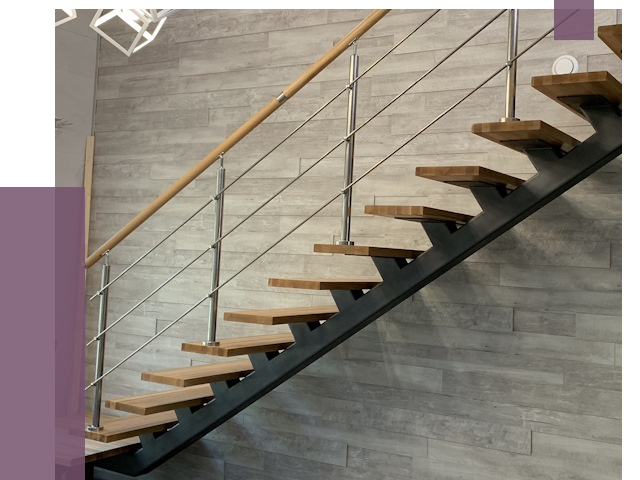 Изготовление лестниц на монокосоуре в Магадане от 76161 руб. 