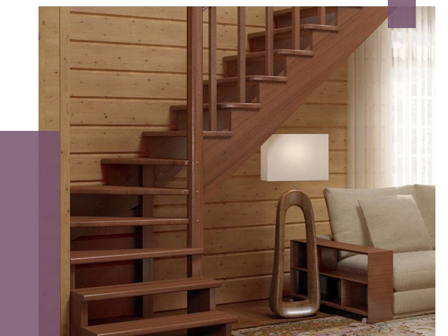 Лестницы эконом класса в Магадане от 18248 руб. бюджетные решения