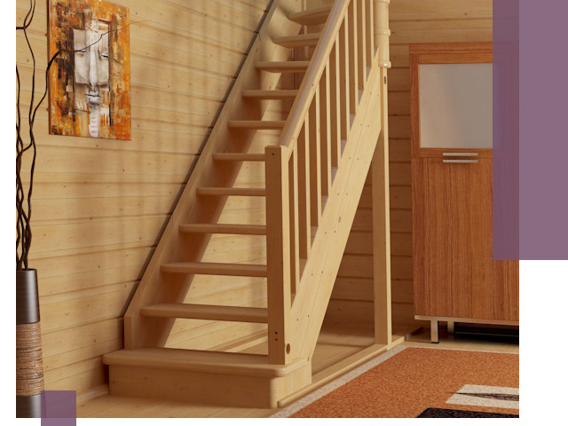 Лестницы эконом класса под ключ в Магадане — недорого и быстро