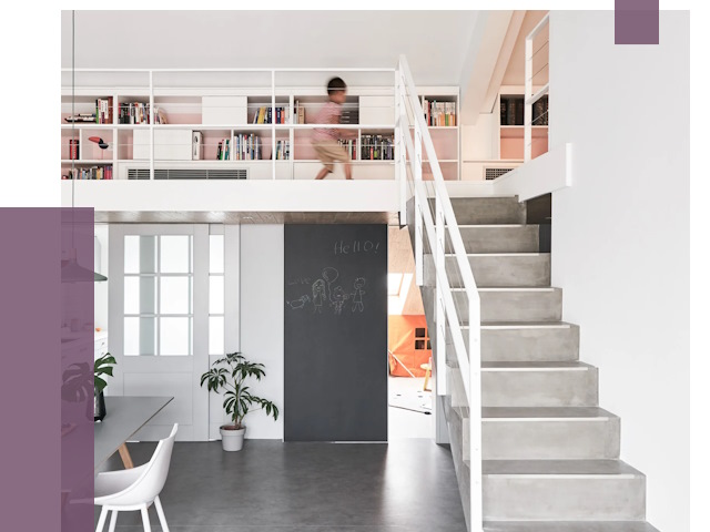 Лестницы для двухуровневой квартиры в Магадане от 176347 руб. | ПРОЛЁТ-Мгд