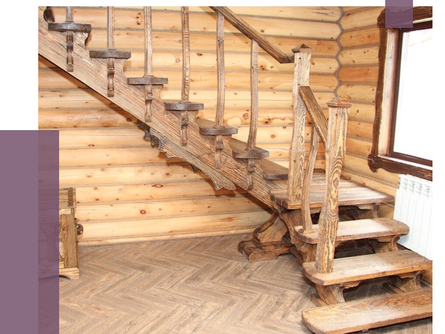 Лестницы в баню в Магадане от 19117 руб. — изготовление | ПРОЛЁТ-Мгд