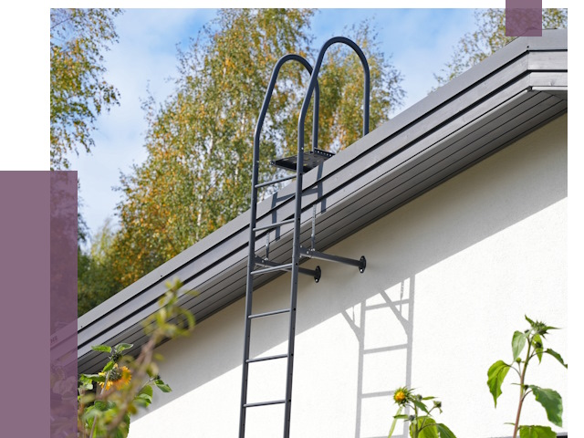 Лестницы на крышу в Магадане от 19117 руб. — монтаж и монтаж ПРОЛЁТ-Мгд