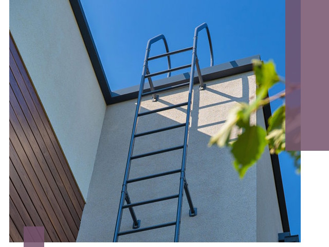 Лестницы на крышу в Магадане — изготовление, монтаж, демонтаж