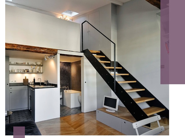 Лестницы на антресоль под ключ в Магадане — изготовление и монтаж