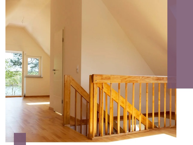 Мансардные лестницы на заказ в Магадане — монтаж и изготовление