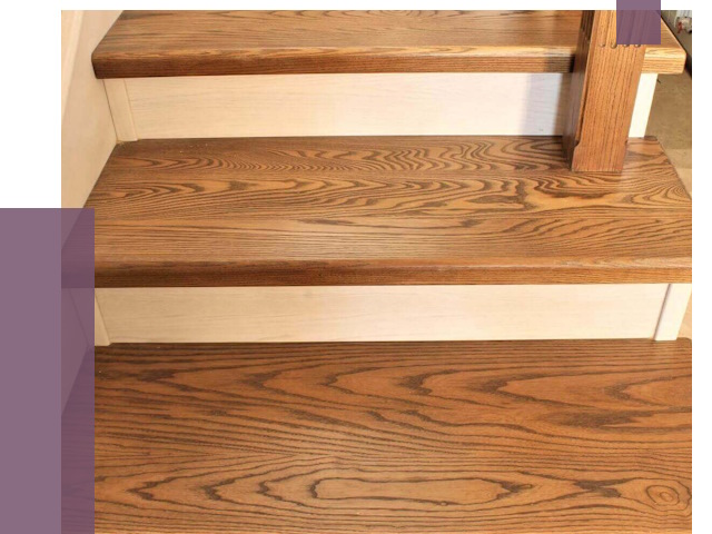 Буковые лестницы под ключ в Магадане от 12523 руб.