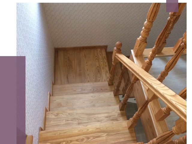 Сосновые лестницы в Магадане под ключ от 8076 руб.  | ПРОЛЁТ-Мгд