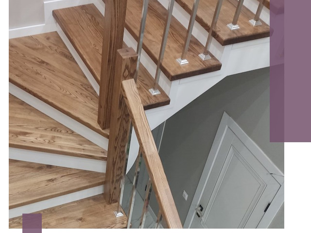 Обшивка металлических лестниц под ключ в Магадане