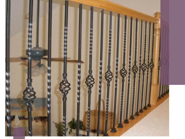 Изготовление и монтаж кованных перил в Магадане под ключ