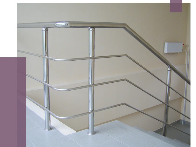 Алюминиевые перила в Магадане от 6338 руб. под ключ | ПРОЛЁТ-Мгд