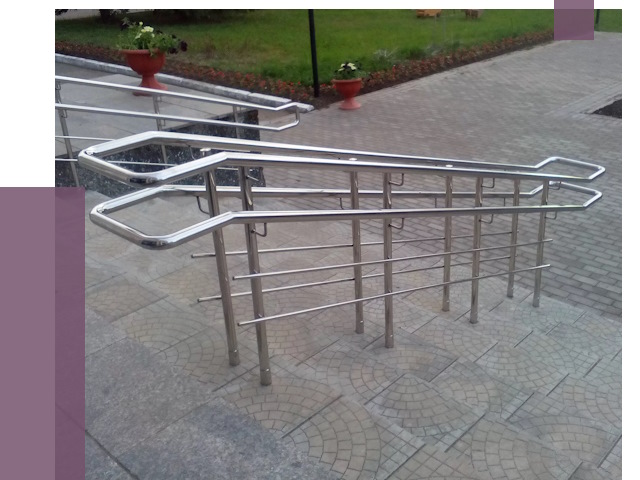 Перила для инвалидов в Магадане от 7585 руб. под ключ | ПРОЛЁТ-Мгд