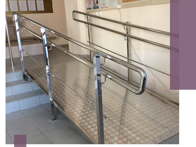 Перила для инвалидов в Магадане — надежные поручни и ограждения