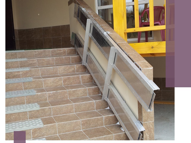 Откидные пандусы под ключ в Магадане — монтаж и демонтаж