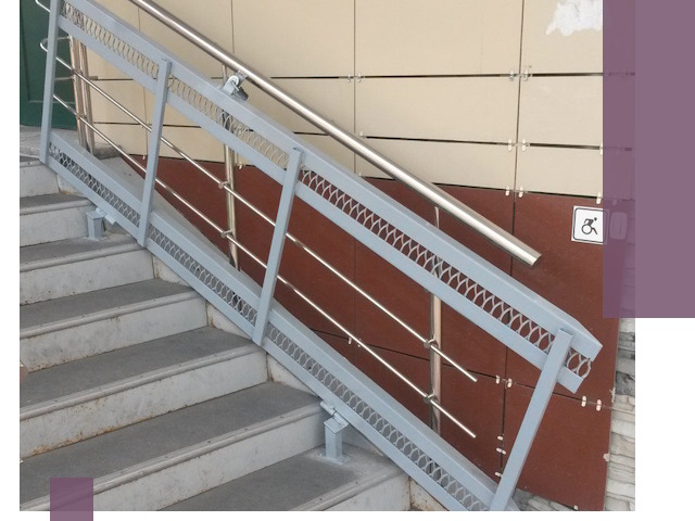 Изготовление откидных пандусов под ключ в Магадане