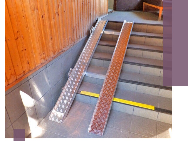 Складные пандусы под заказ и монтаж в Магадане