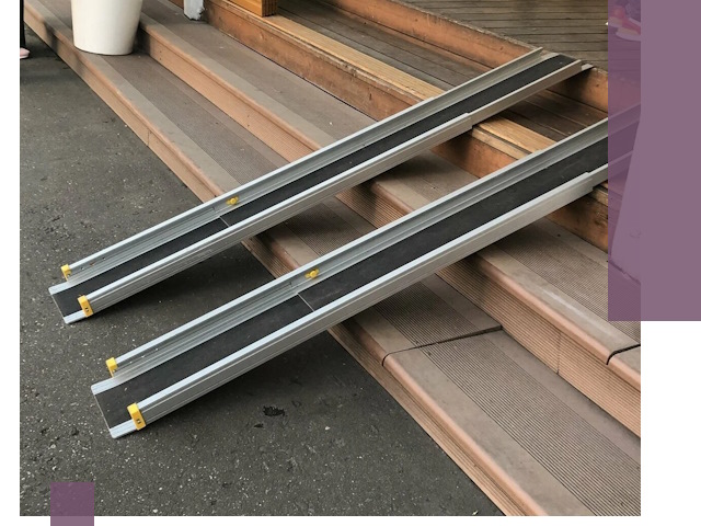 Телескопические пандусы под ключ в Магадане — изготовление и монтаж