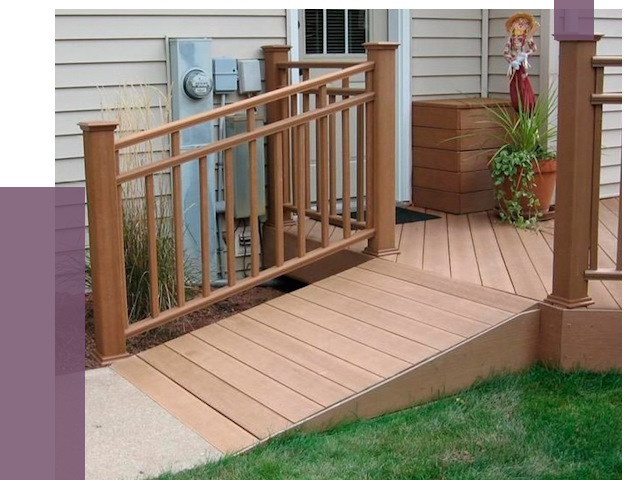 Пандус на крыльцо в Магадане под ключ от 7769 руб.