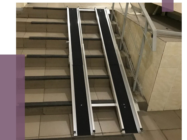 Установка пандуса в подъезд в Магадане от 7974 руб. под ключ | ПРОЛЁТ-Мгд