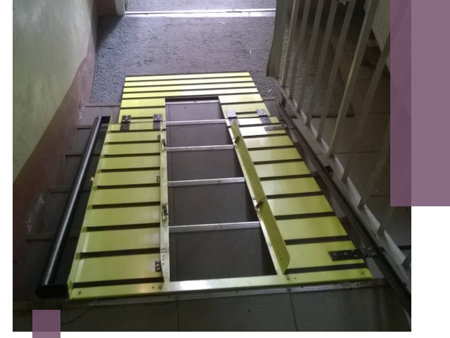 Профессиональный монтаж пандуса в подъезд в Магадане