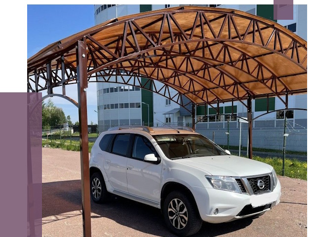 Недорогие навесы в Магадане от 42937 руб. | ПРОЛЁТ-Мгд