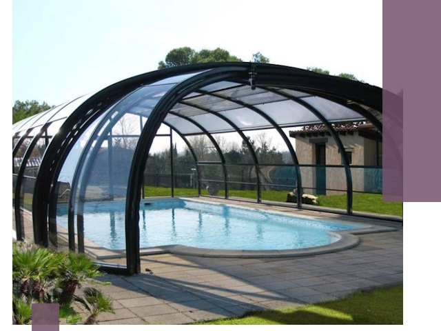 Навесы для бассейна в Магадане: изготовление и монтаж под ключ