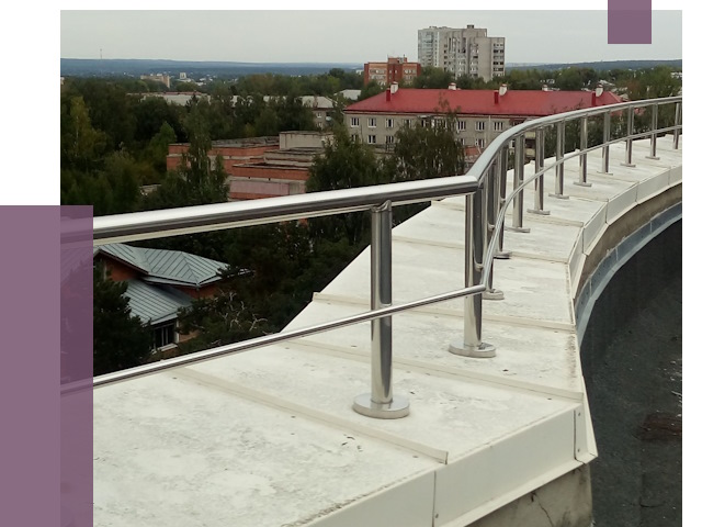 Парапеты и ограждения кровли в Магадане от 4958 руб.