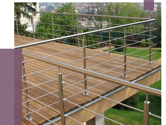 Алюминиевые парапеты в Магадане под ключ от 7769 руб. 