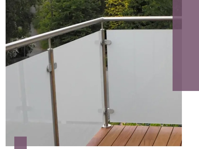 Алюминиевые парапеты для балконов и террас в Магадане