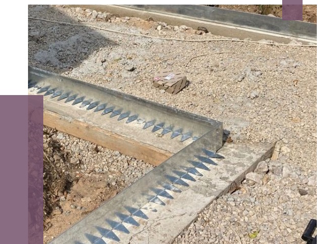 Нержавеющие бордюры в Магадане от 4805 руб. под ключ | ПРОЛЁТ-Мгд