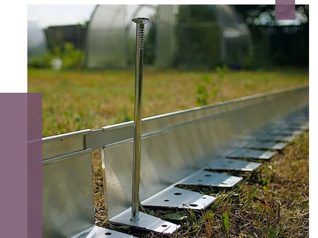 Металлические бордюры для газона в Магадане от 4294 руб. | ПРОЛЁТ-Мгд