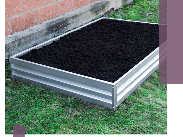 Металлические бордюры для грядок в Магадане: прочность и аккуратность
