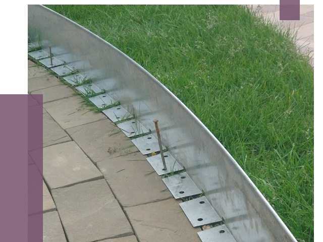 Металлические бордюры для тротуаров в Магадане от 8690 руб.