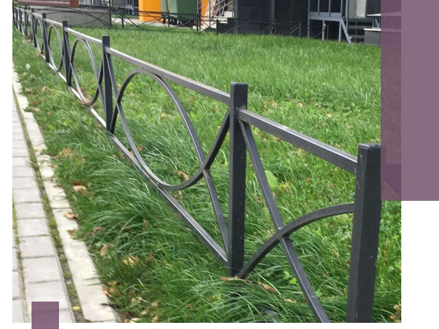 Газонные ограждения из металла в Магадане — монтаж и продажа