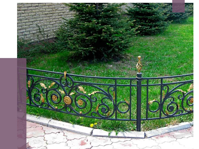 Кованые газонные ограждения в Магадане от 7616 руб. — ПРОЛЁТ-Мгд