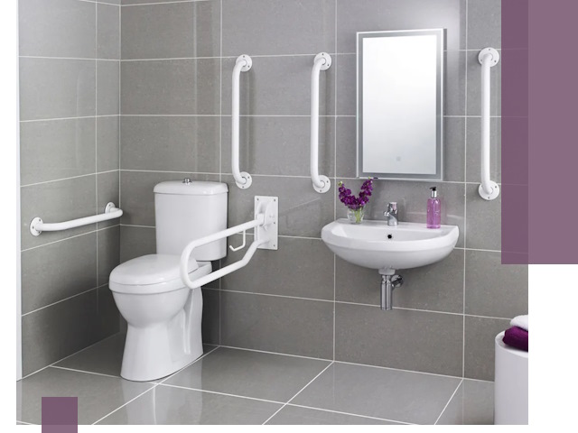 Поручни для санузлов в Магадане: установка, ремонт и монтаж