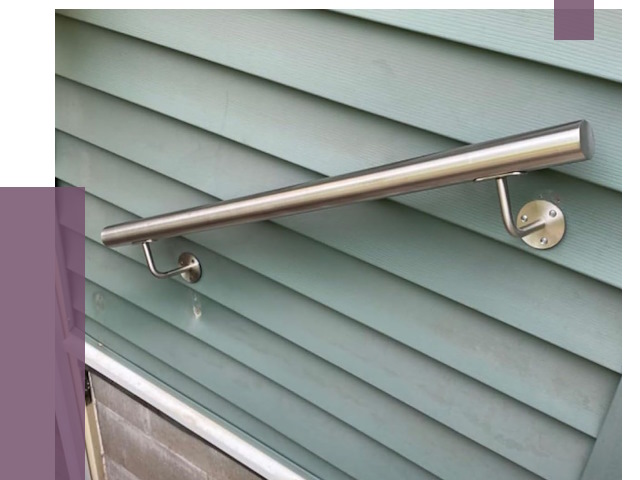 Поручни из нержавеющей стали в Магадане от 7667 руб.  | ПРОЛЁТ-Мгд